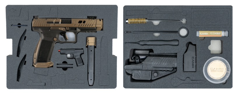 Canik TTI COMBAT – BRONZE samonabíjecí pistole 9 mm Luger