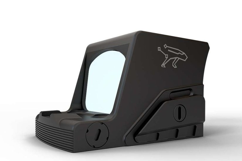 Mecanik MO4 — uzavřený kolimátor 3 MOA / kruh 32 MOA, footprint Shield RMSc