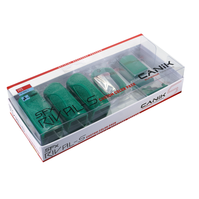 Canik RIVAL-S CUSTOM COLOR PACK - GREEN MAMBA